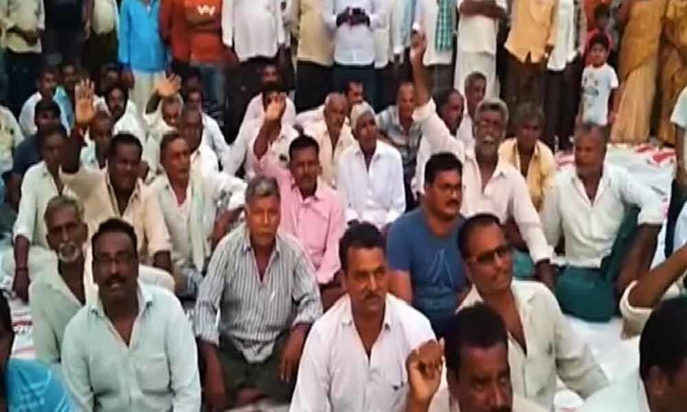 Amaravati farmers stage protest, seek clarity on capital