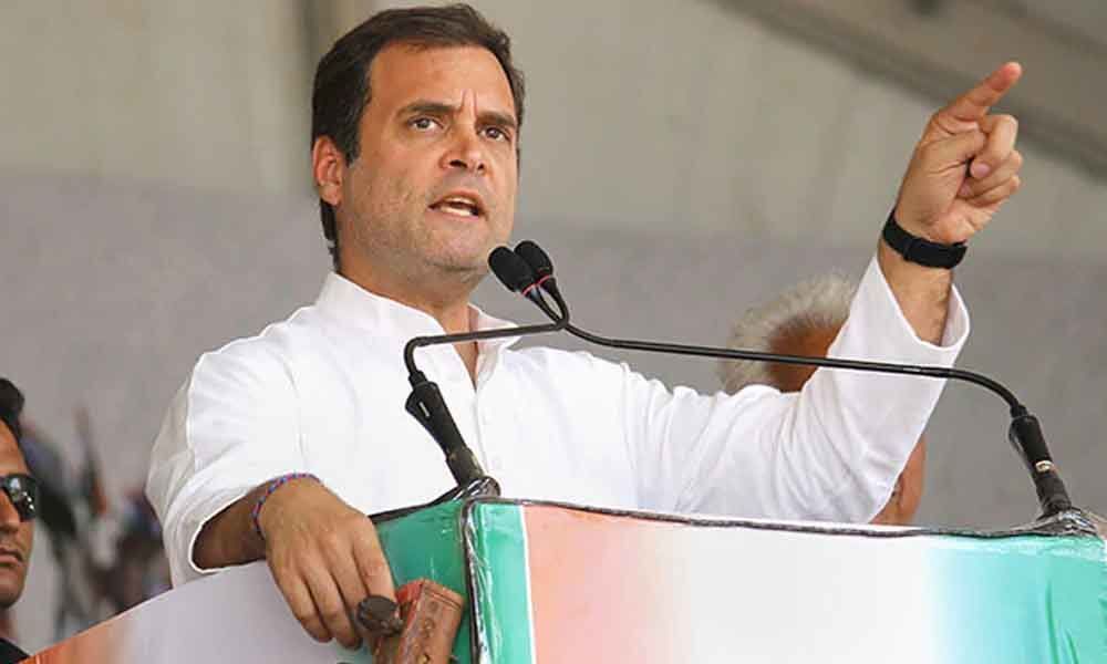 Centre is stealing from RBI : Rahul Gandhi