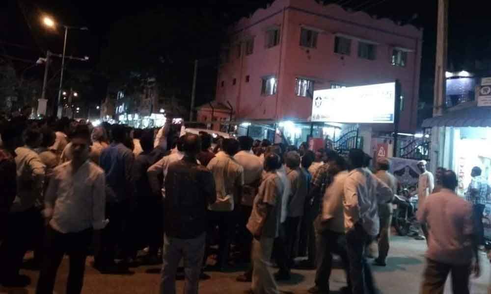 Merchants demand justice as police arrest trader in Chirala