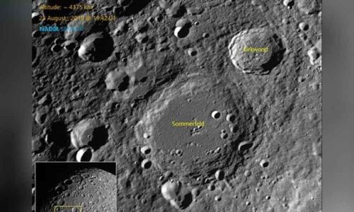 ISRO releases fresh set of photos of moon craters