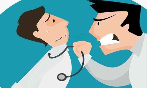 Yet another case of assault on doctor
