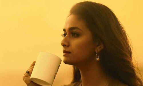 Keerthy goes for a makeover