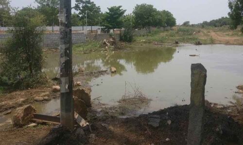 Sewage overflow remains unattended