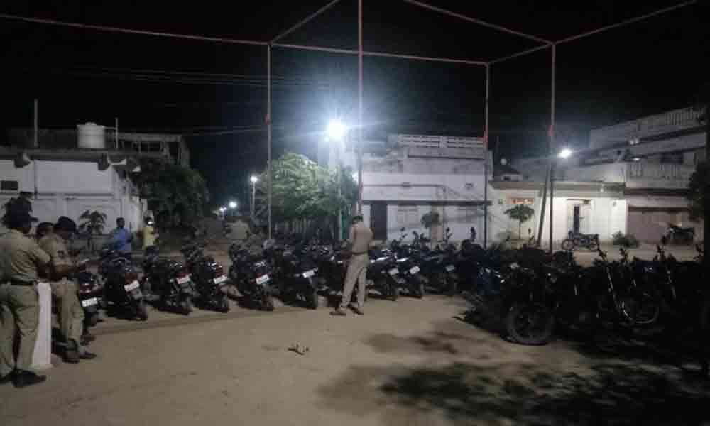 Police seize 34 bikes during cordon and search in Ramnagar