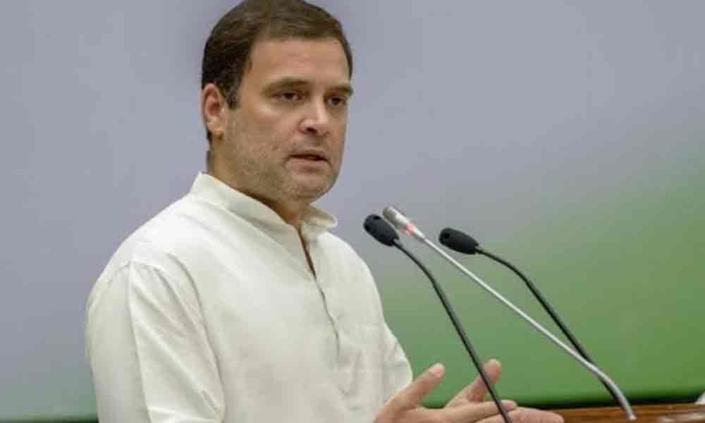 Rahul, Cong barking up the wrong tree