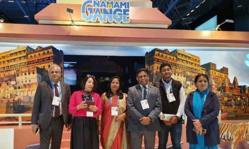 Collector Devasena attends global meet in Sweden