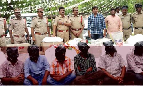 Kadapa: Six member gang arrested for selling Gutka