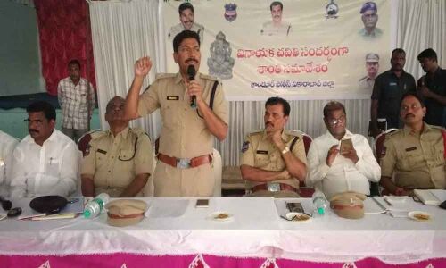 DSP calls for peaceful Ganesh festivities