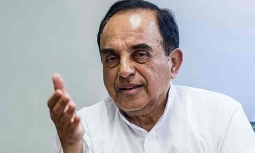 Block ships bound for Karachi if Pakistan  shuts air space: Subramanian Swamy