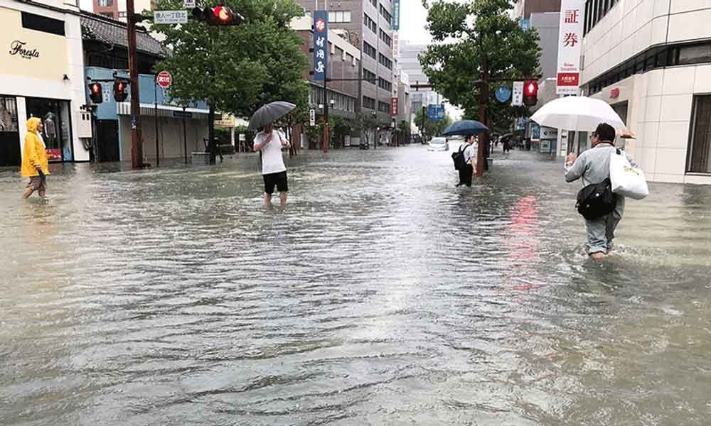 Japan orders evacuation of 6.7 lakh due to heavy rains, 2 dead