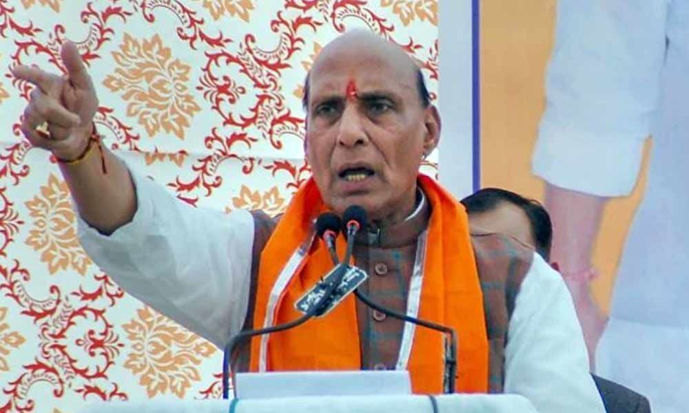 When did Kashmir belong to you? Rajnath Singh asks Pakistan