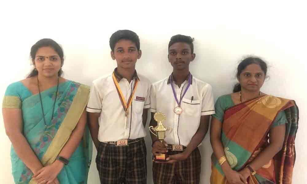 Durga Prasad School students excel in archery