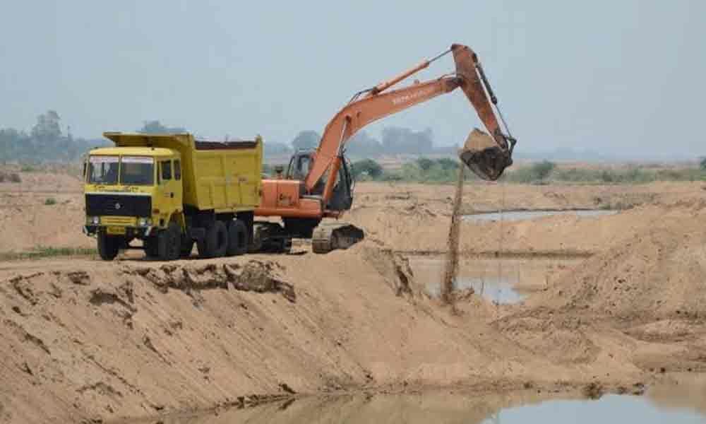 Resolve sand mining issue in Vizianagaram