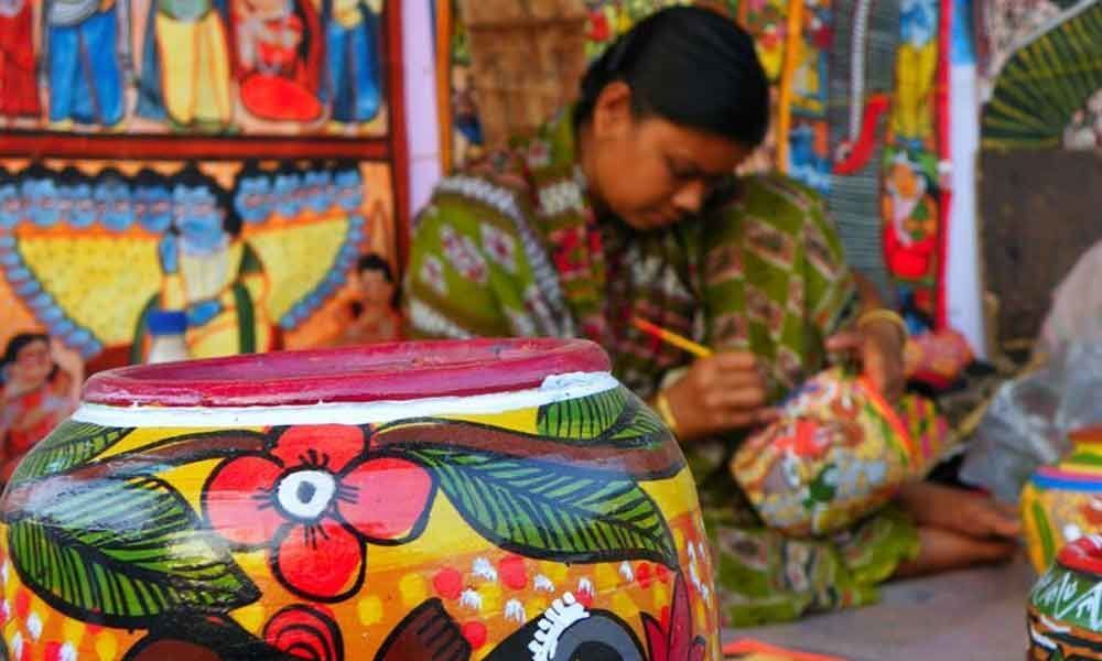 Giving fillip to women artisans