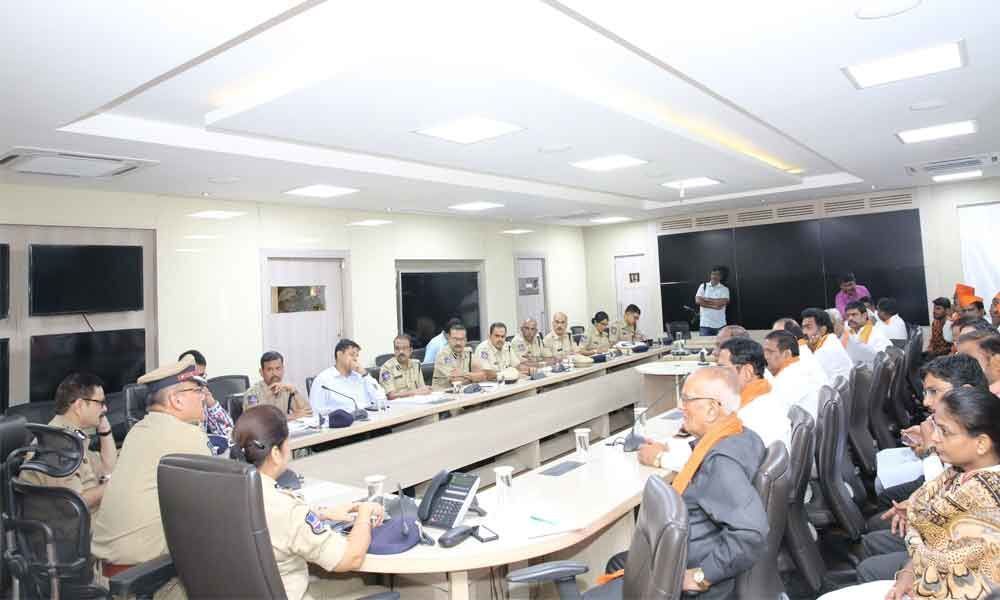 CP Anjani Kumar holds meet with BGUS representatives