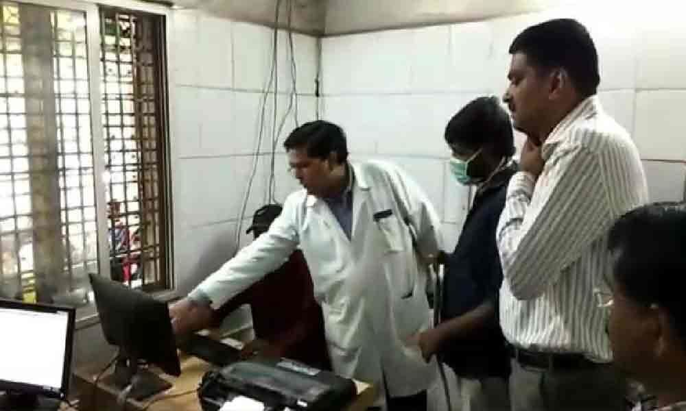 Hyderabad Collector inspects Fever Hospital