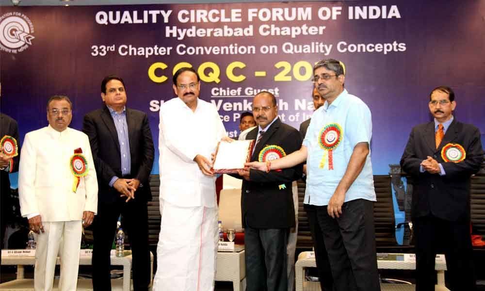 TSRTC receives award for quality control