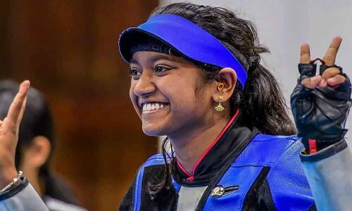 Indias Elavenil bags first senior World Cup gold
