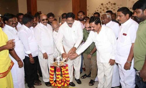 Indias largest movie screen inaugurated in Nellore