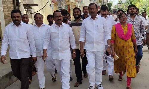 MLA Bethi Subhash Reddy asks officials to solve drainage issues