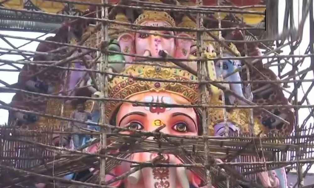 With 61 feet high, Khairatabad Ganesh claimed to be tallest idol in India