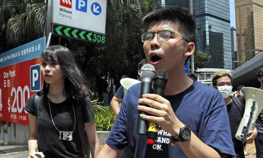 Leading 22-year-old Hong Kong activist Joshua Wong arrested