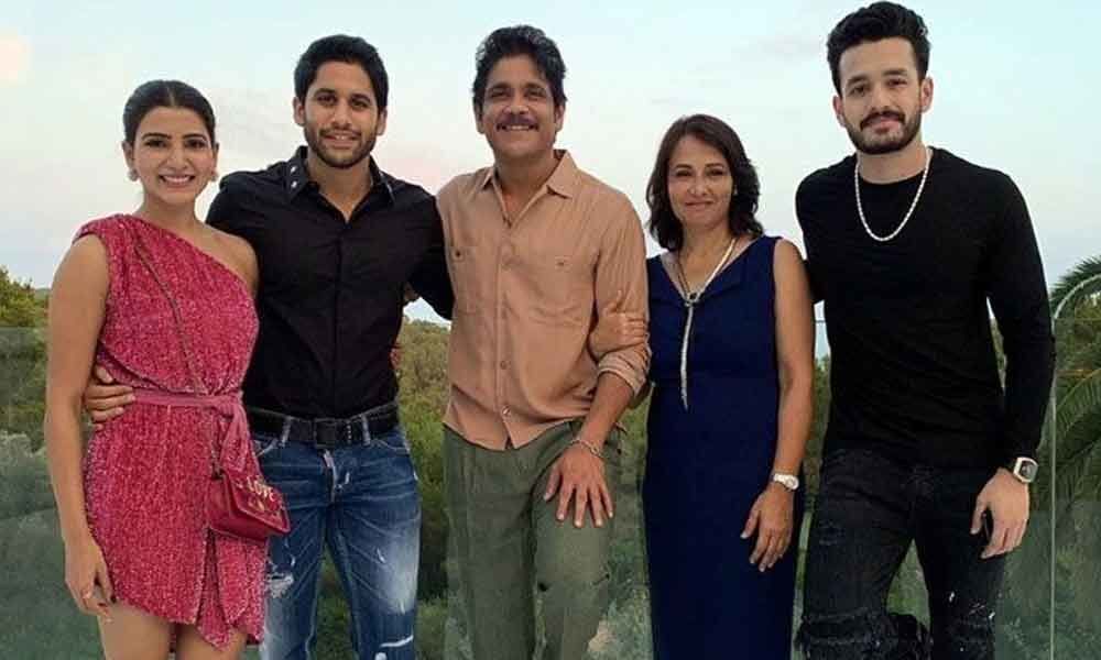 Its family time for Nagarjuna
