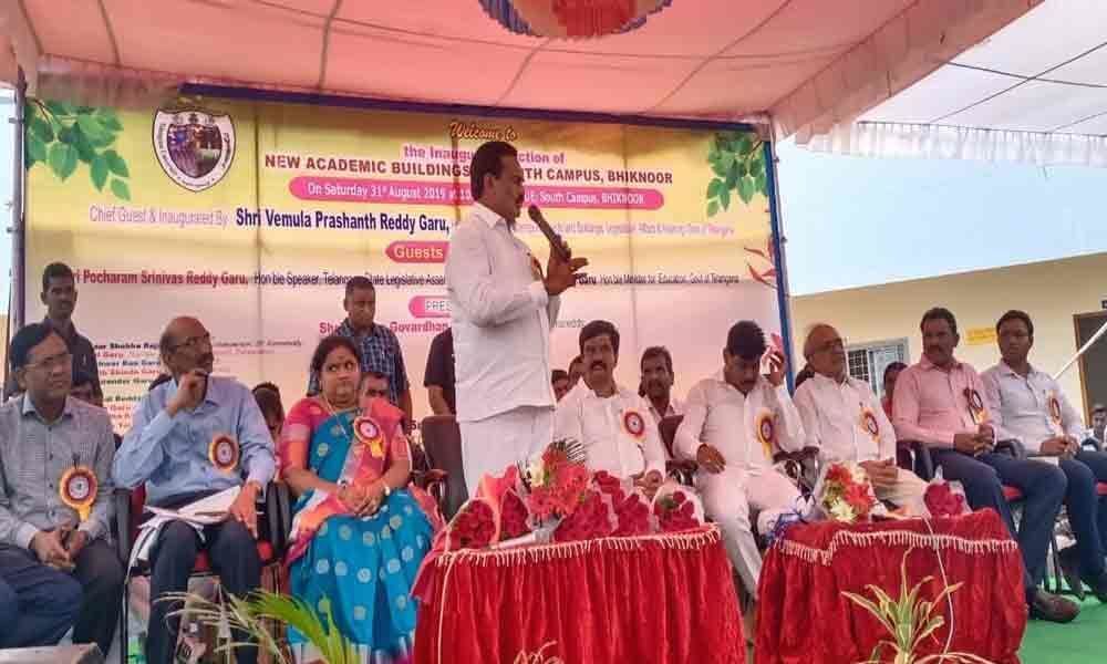 TRS government committed to KG-to-PG free education policy: Minister