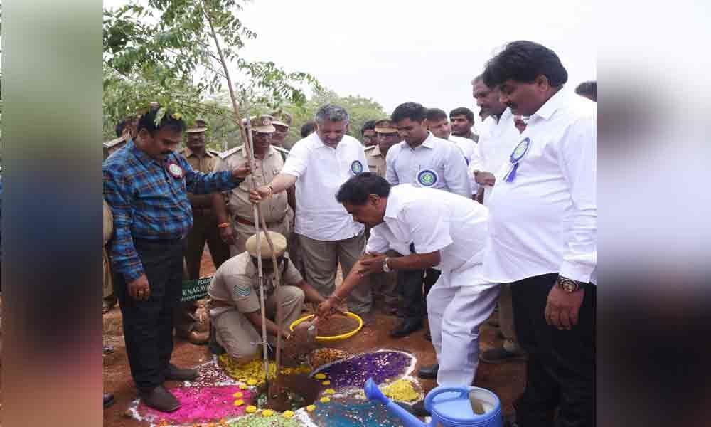Protecting plants is important as planting: Deputy CM  K Narayana Swamy