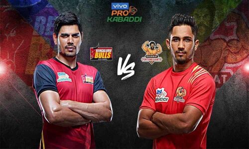 Pro Kabaddi League 2019 Live match score: Bengaluru Bulls Vs Gujarat Fortunegiants