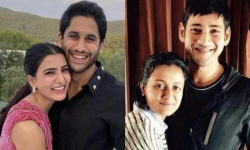 Gorgeous Sam shares pic with Naga Chaitanya and Namrata Shirodkar with Prince Mahesh Babu in same posture