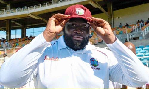 Cornwall makes unique record on Test debut