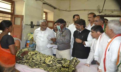 Not even minimum facilities in Karimnagar hospital: Bhatti Vikramarka
