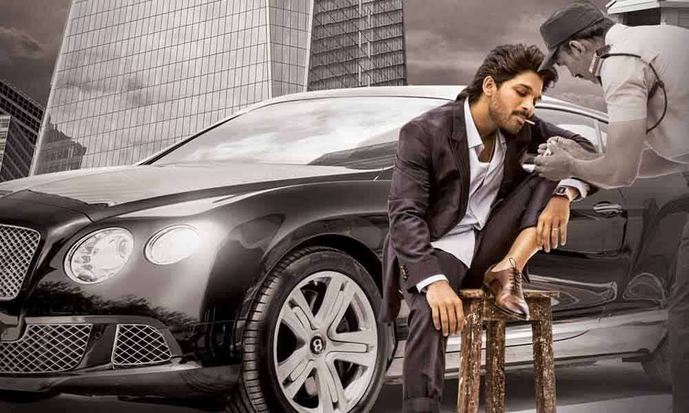 Allu Arjun in stylish avatar