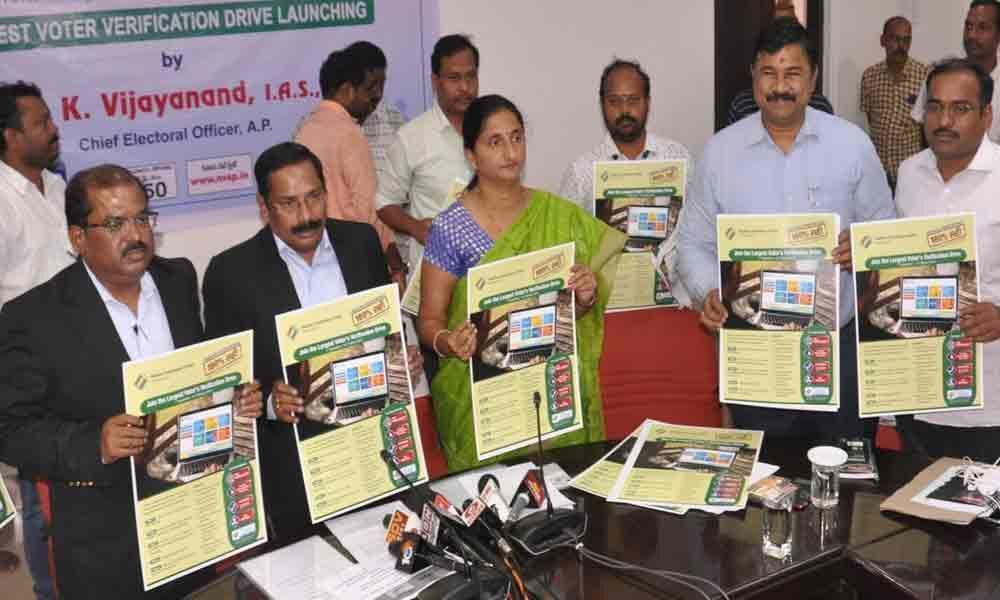 11K centres set up for voter enrolment in Vijayawada
