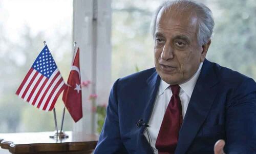 US, Taliban on threshold of an agreement: Khalilzad