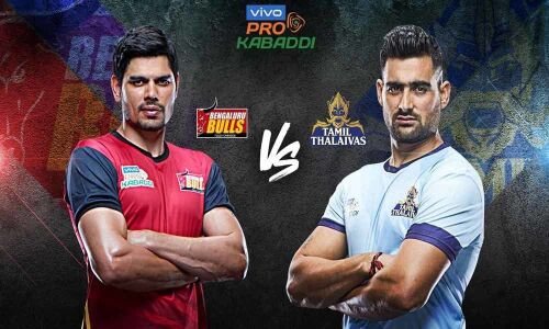 Pro Kabaddi 2019 Live Score: Bengaluru Bulls Vs Tamil Thalaivas