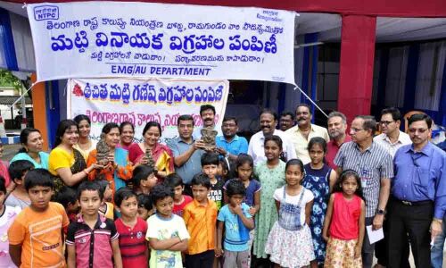 People told to use eco-friendly Ganesh idols in Ramagundam