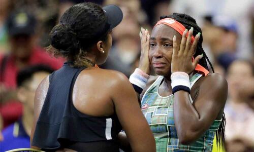 Osaka thrashes tearful Gauff at US Open as Nadal coasts