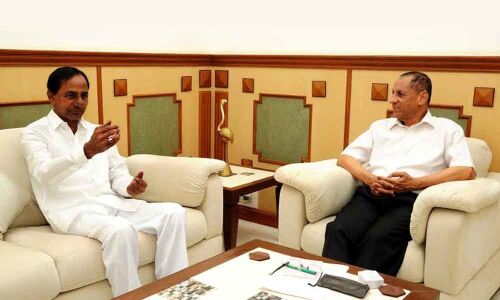 CM KCR, TRS top brass thank Governor E S L Narasimhan