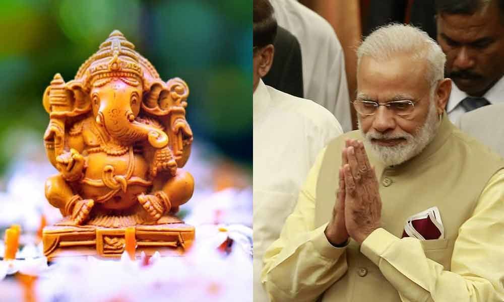 Prime Minister Narendra Modi greets nation on Ganesh Chaturthi