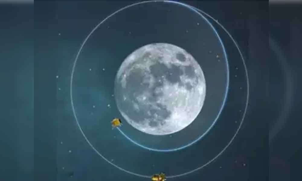 Vikram Lander Successfully separates from Chandrayaan2 Orbiter today, moon landing in a week