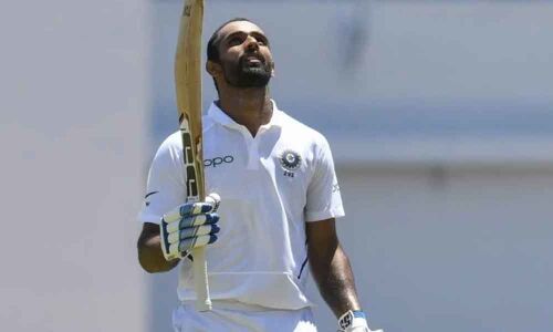 HanumaVihari dedicates maiden Test hundred to his late father