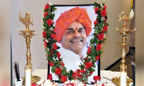 YSR death anniversary observance