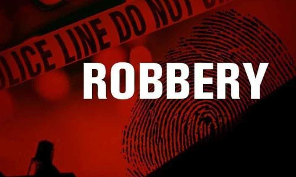 Unidentified assailants robbed private bank ATM in Adibatla PS limits