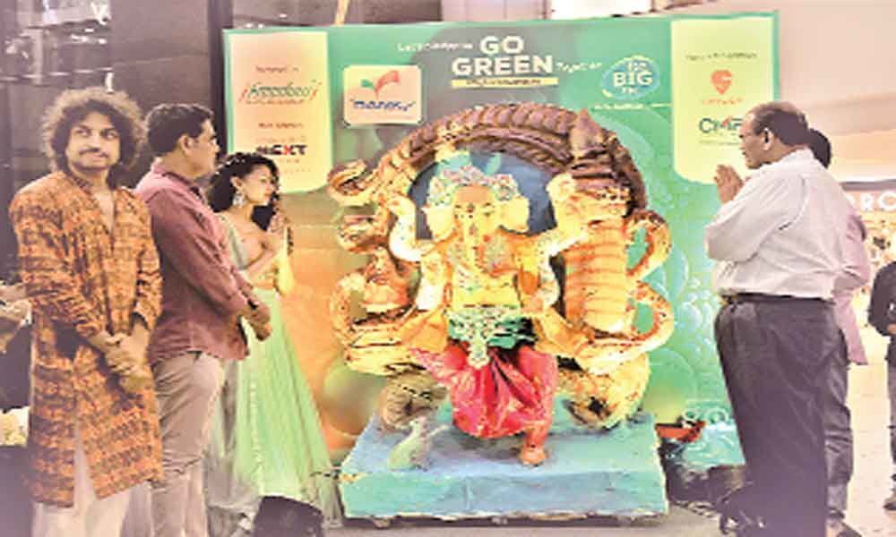 Ramky Enviro unveils Green Ganesha