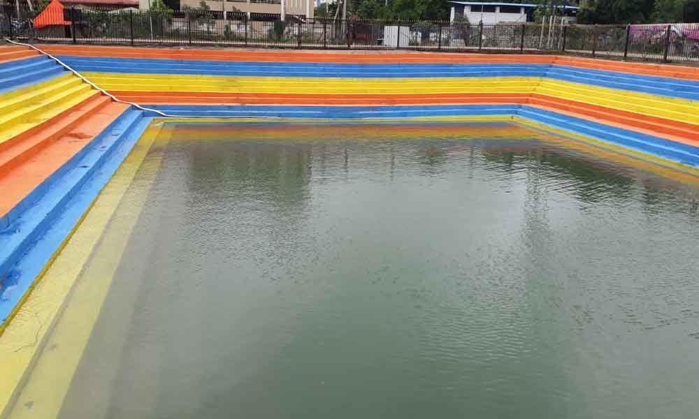 Immersion ponds ready at Kapra, Cherlapally tanks