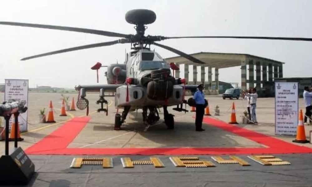 8 Apache helicopters inducted into IAF