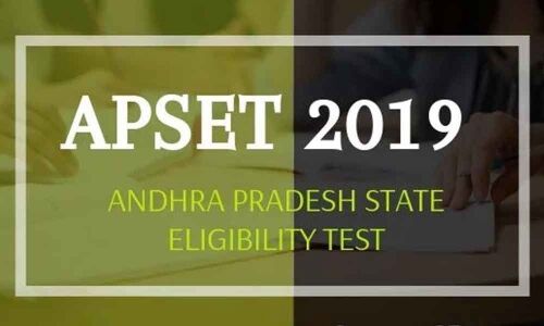 September 11 last date to apply APSET 2019
