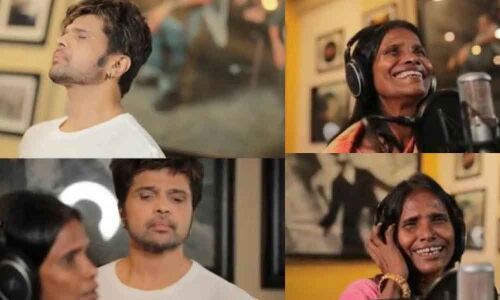 Watch: Web sensation Ranu Mondal records repeated variant of Aashiqui Mein Teri with Himesh Reshammiya